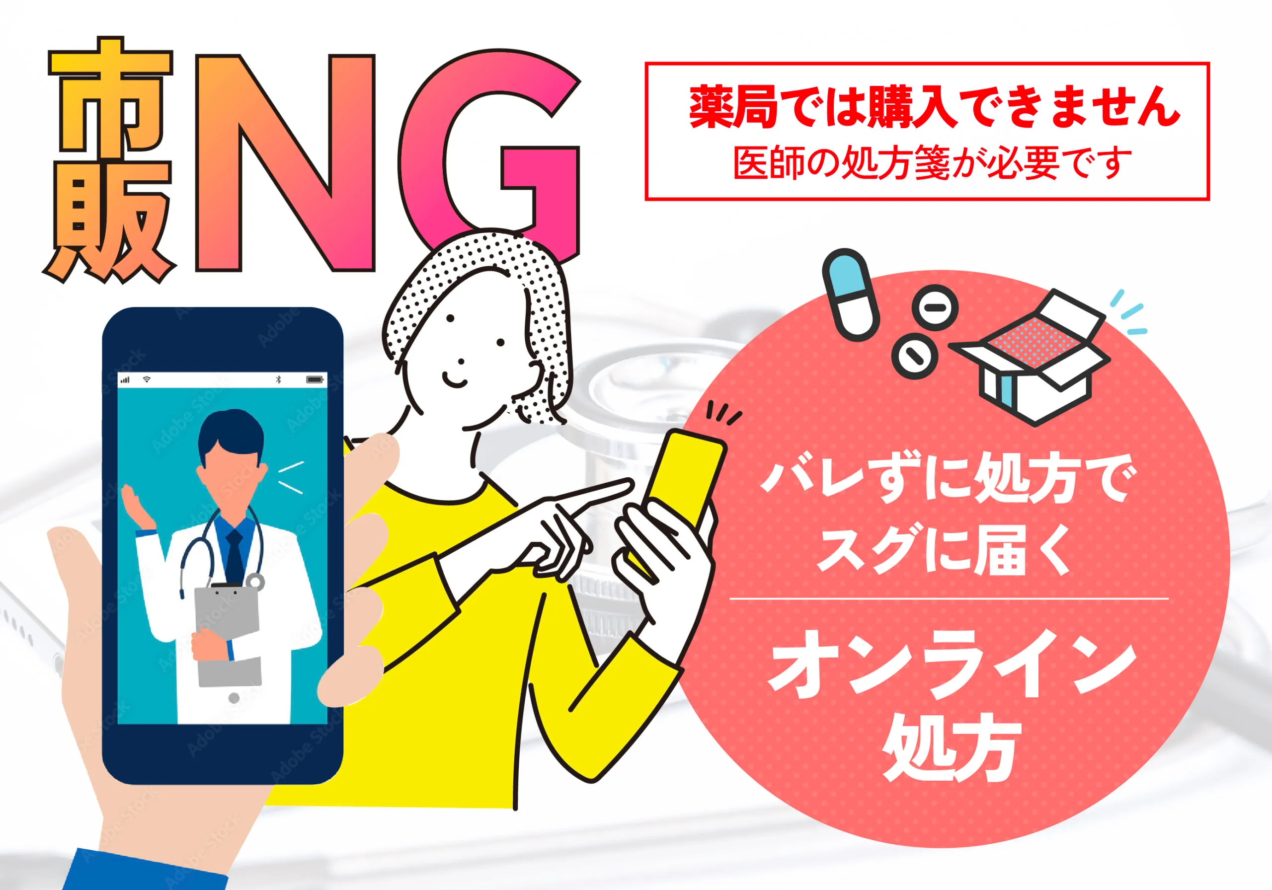 アフターピル市販・薬局NG！オンラインクリニックがおすすめ